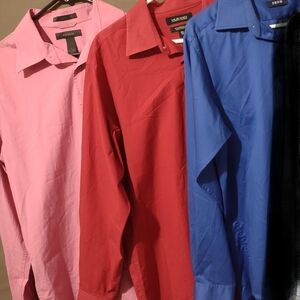 Lot of Three Designer Dress/Casual Men's Shirts